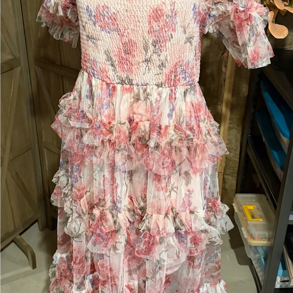 Floral Pink SHEIN Dress - Picture 2 of 2